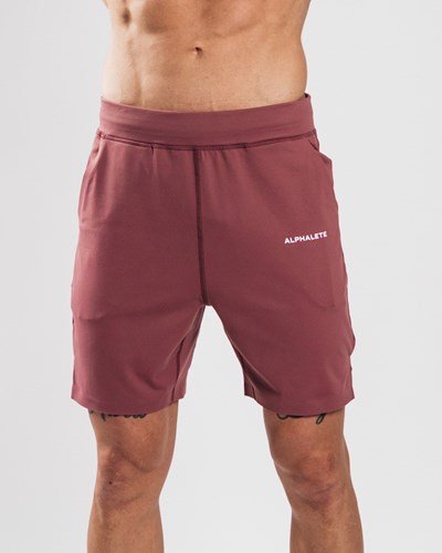 Alphalete 4-Way Stretch 8" Krátké Mauve | 35480HBEV