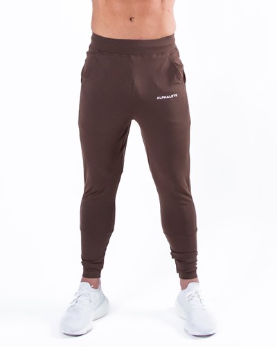 Alphalete 4-Way Stretch Jogger Káva | 01483OVHB