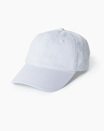 Alphalete Adjustable Cap Bílé | 27945WLDJ