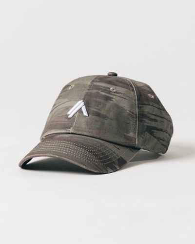 Alphalete Adjustable Cap Olivy Zelené Maskáčové | 47386URJS