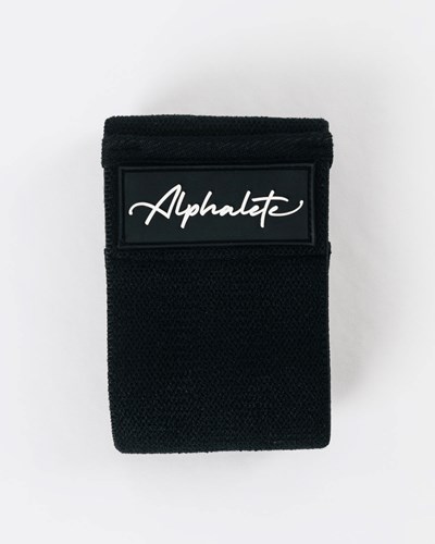 Alphalete Alphalete Glute Band Černé | 46509QTSC