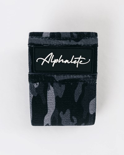 Alphalete Alphalete Glute Band Černé Maskáčové | 57830RVEJ