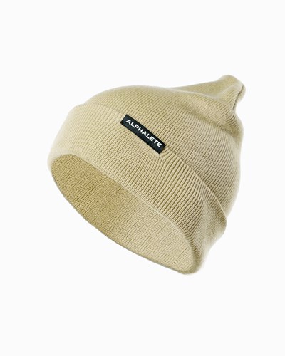 Alphalete Bavlněné Knit Beanie String | 62937EQNU