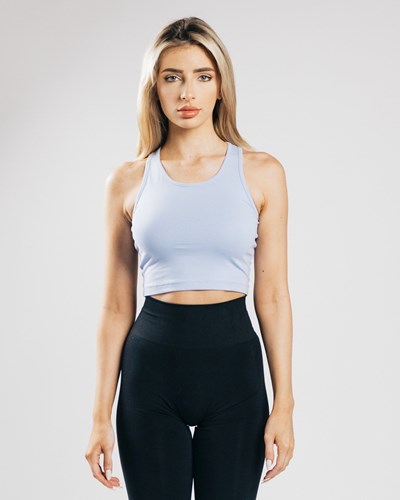 Alphalete Fitted Performance Crop Tank Blankyt | 68401UGKT