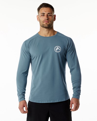 Alphalete Fitted Performance Long Sleeve Blankyt | 94507VHSE