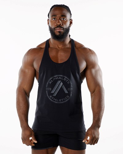 Alphalete Fitted Performance Stringer Blackout | 87049KHQX