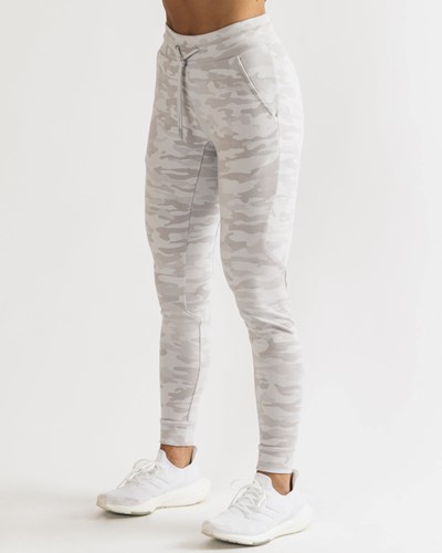 Alphalete Fitted Single-Brushed 29" Jogger Stříbrné Maskáčové | 41370GWJL