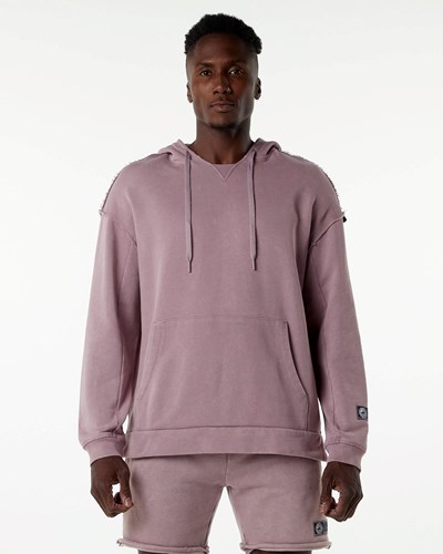 Alphalete Heavyweight Washed Terry Hoodie Růžové | 95731JZCV