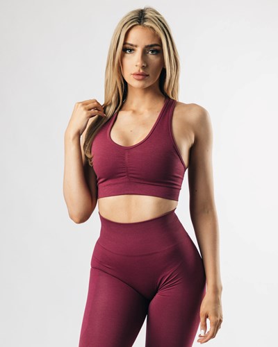 Alphalete High-Impact Seamless Sports Bra Wisteria | 28951XDHT