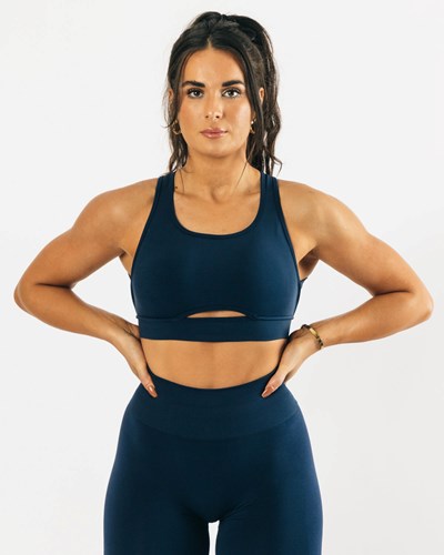 Alphalete High-Impact Seamless Sports Bra Blankyt | 39845NKBY