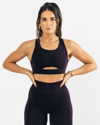 Alphalete High-Impact Seamless Sports Bra Twilight | 64250RJEQ