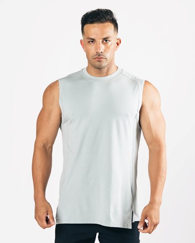 Alphalete High-Neck Premium Cutoff North Shore | 40586LYKJ