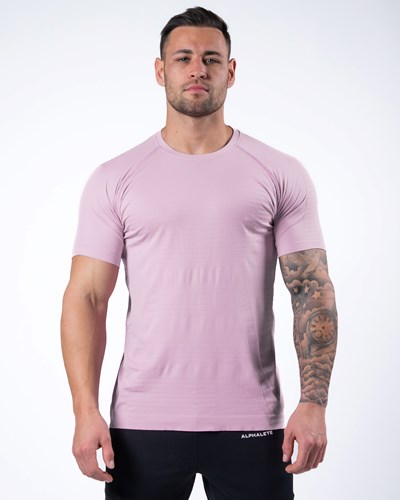 Alphalete High Performance Seamless Krátké Sleeve Tee Bloom | 49513YSWG