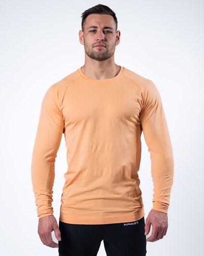 Alphalete High Performance Seamless Long Sleeve Tee Koralove | 05326HWUL