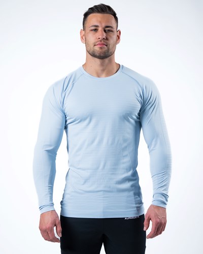 Alphalete High Performance Seamless Long Sleeve Tee Blankyt | 64958GTYE