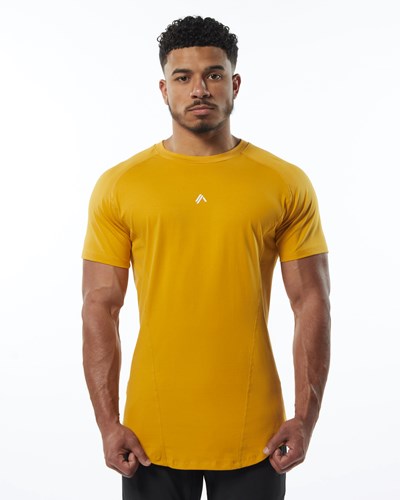 Alphalete High Performance Tee Žluté | 85041HCIN