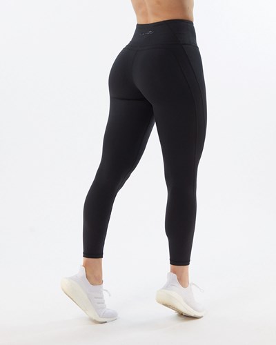 Alphalete High-Waisted Medium Compression 25" legging Blackout | 09427AGER