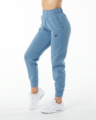 Alphalete Interlock Knit Cuffed Jogger Blankyt | 10938KNMO