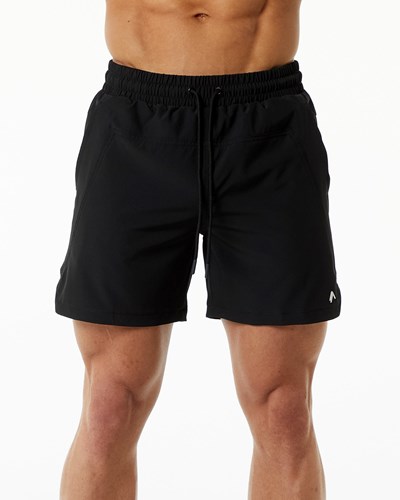 Alphalete Podšité Swim Trunk Černé | 30192DTAY