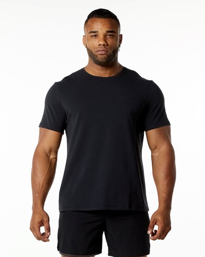 Alphalete Relaxed Fit Tee Blackout | 82156PYAS