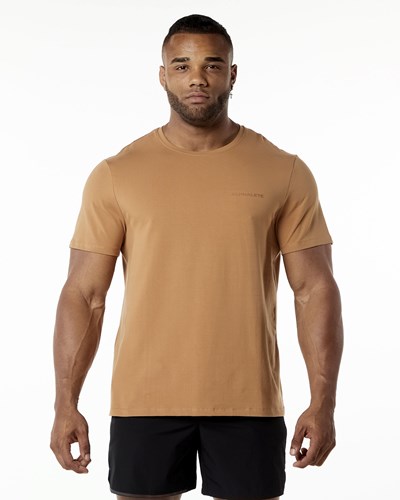 Alphalete Relaxed Fit Tee Rust | 89170LDKZ