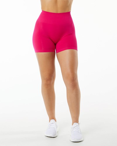 Alphalete Seamless Scrunch 4.5" Krátké Růžové | 40783WUBA