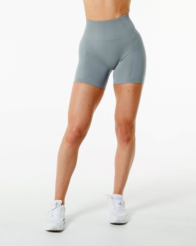 Alphalete Seamless Scrunch 4.5" Krátké Šedé | 90278AWSQ