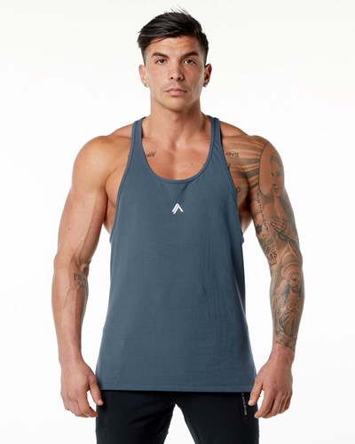 Alphalete Stepped Hem Stringer Blankyt | 89076FQMY