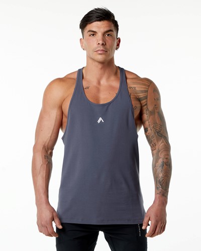 Alphalete Stepped Hem Stringer Fialové | 41057RANO