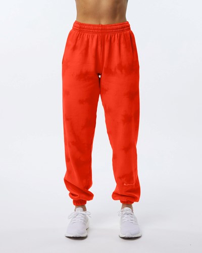 Alphalete Washed 30" Fleece Jogger Strawberry | 58631OXVL