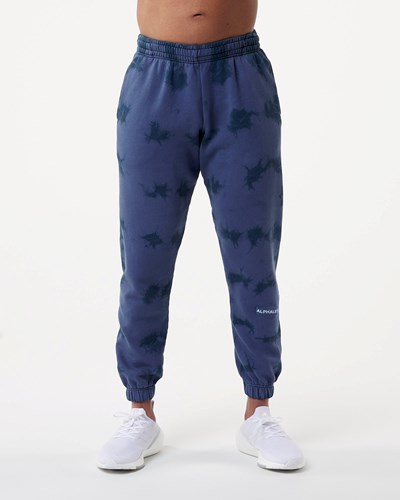 Alphalete Washed 31" Fleece Jogger Moonlight | 03192QOGV