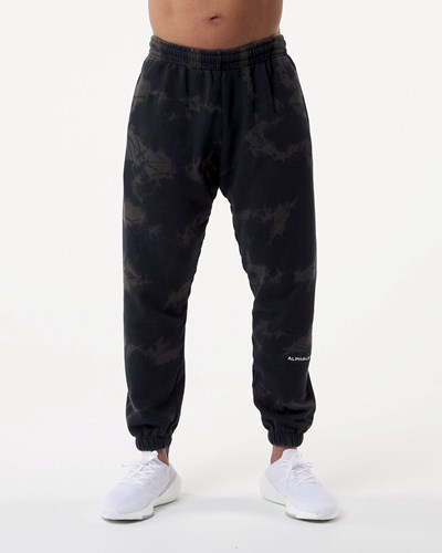 Alphalete Washed 31" Fleece Jogger Černé | 53926TNEX