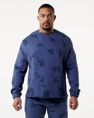 Alphalete Washed Fleece Svetrové Moonlight | 43806RAGP