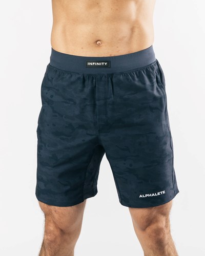 Alphalete Woven 4-Way Stretch 7" Krátké Tmavě | 76304TMQS