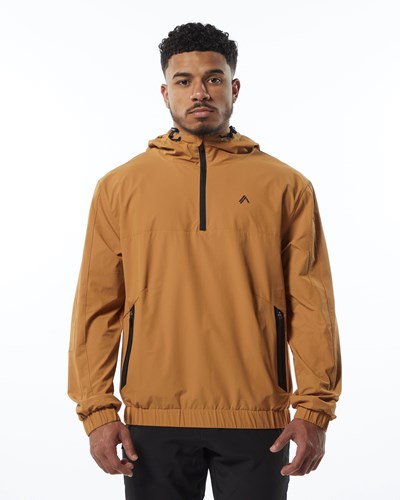 Alphalete Woven Performance Jacket Chestnut | 17896QLHK