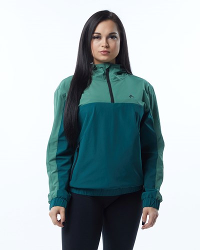 Alphalete Woven Performance Jacket Zelene | 98165VBLG