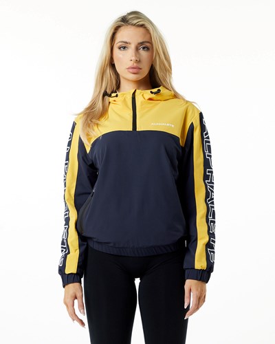 Alphalete Woven Performance Jacket Žluté | 15273KPJT