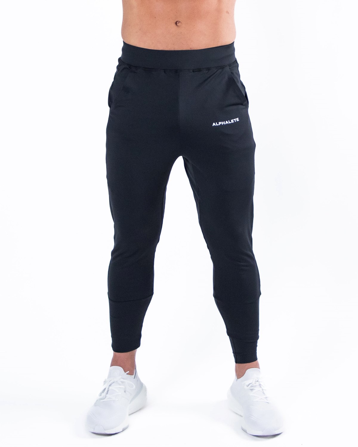 Alphalete 4-Way Stretch Jogger Charcoal | 34057BNPZ