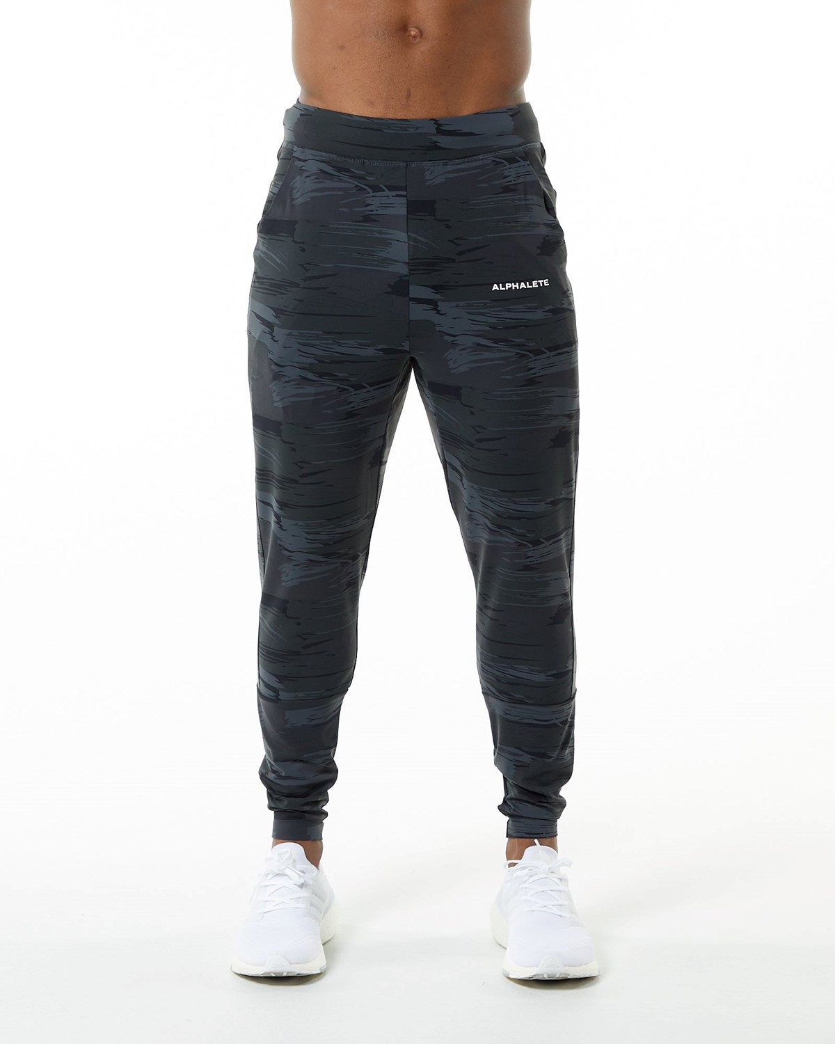 Alphalete 4-Way Stretch Jogger Černé Maskáčové | 10835TFEK