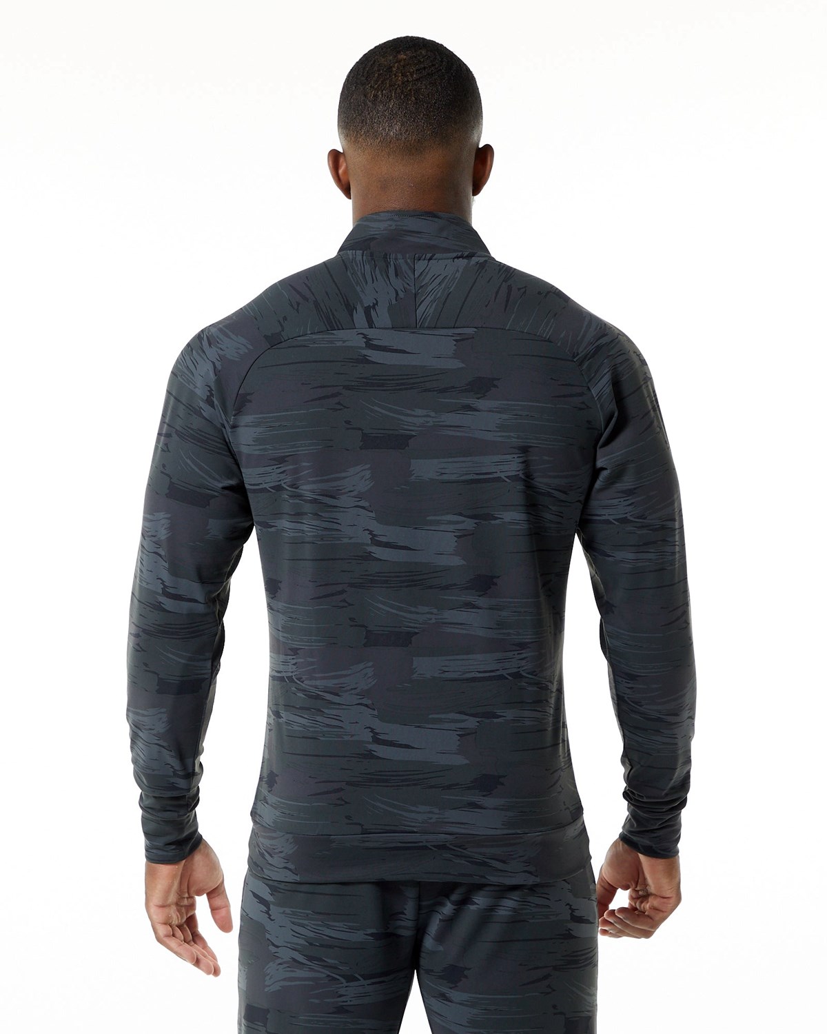 Alphalete 4-Way Stretch Track Jacket Černé Maskáčové | 56729TQBM