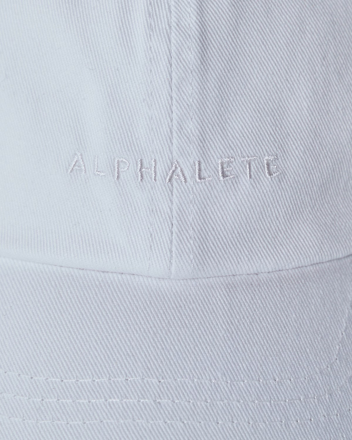 Alphalete Adjustable Cap Bílé | 31980GQKW