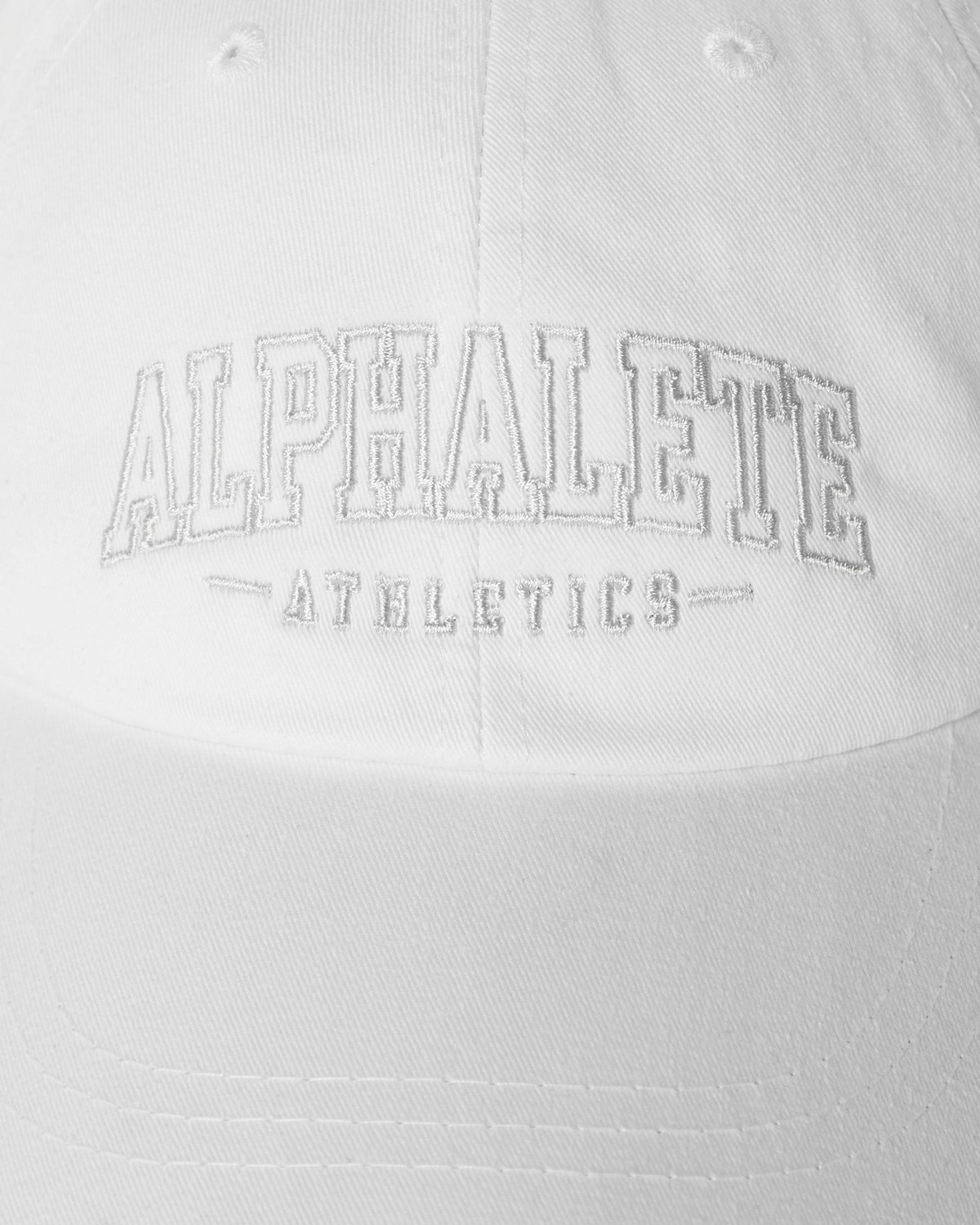 Alphalete Adjustable Cap Bílé | 69841HCFL