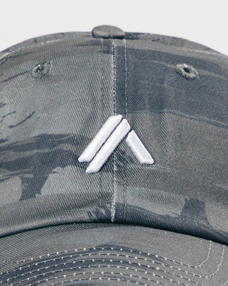 Alphalete Adjustable Cap Šedé Maskáčové | 74319NDLU