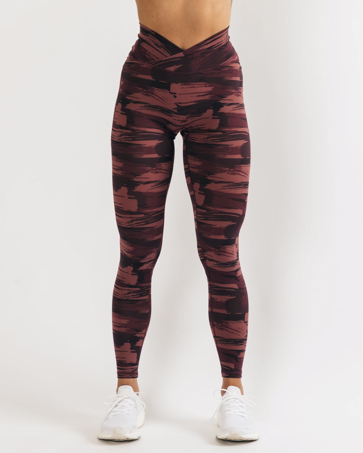 Alphalete All-Purpose Legging Vínové Maskáčové | 13764MOPU