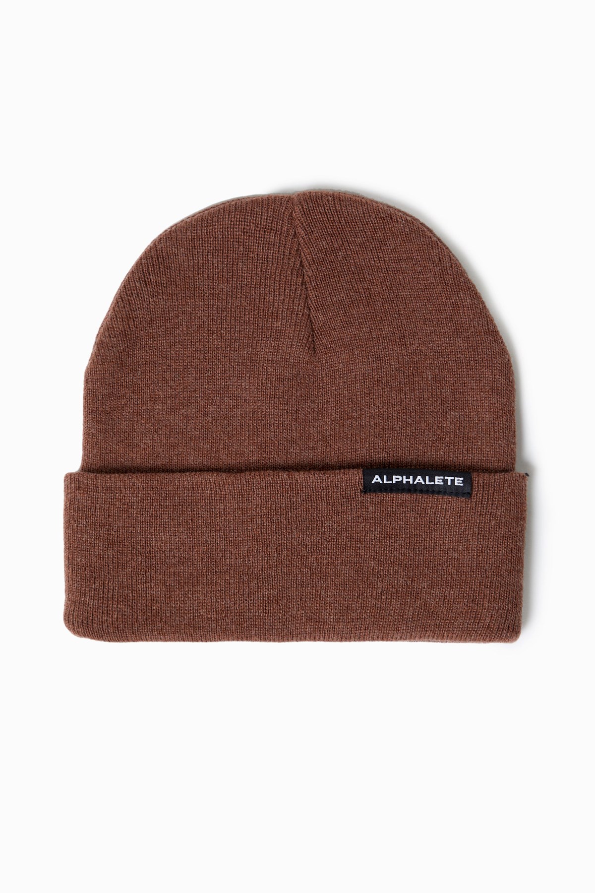 Alphalete Bavlněné Knit Beanie Bourdeaux | 94530TPEG