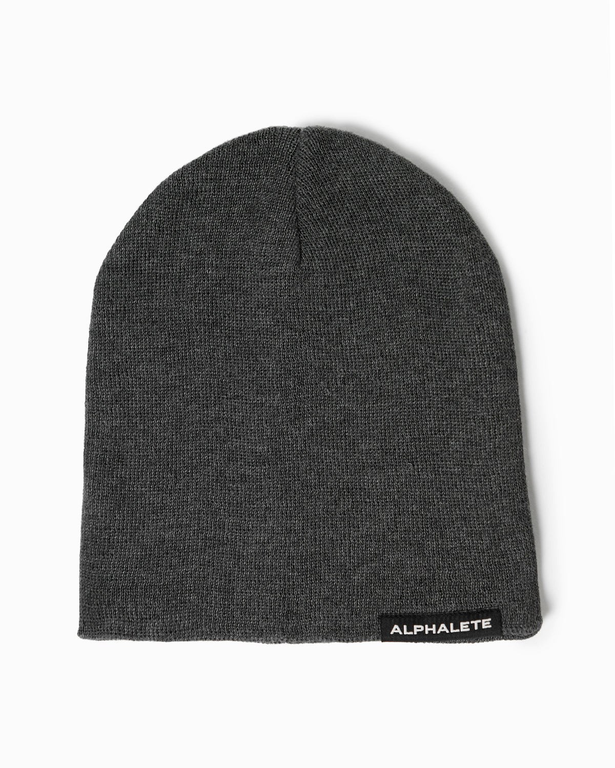 Alphalete Bavlněné Knit Beanie Charcoal | 01495CPEL