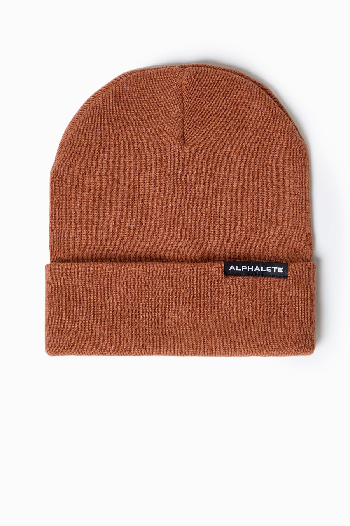 Alphalete Bavlněné Knit Beanie Clay | 60271AWMK