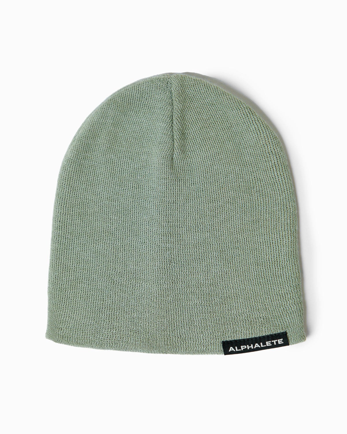 Alphalete Bavlněné Knit Beanie Sage | 03814RHEF