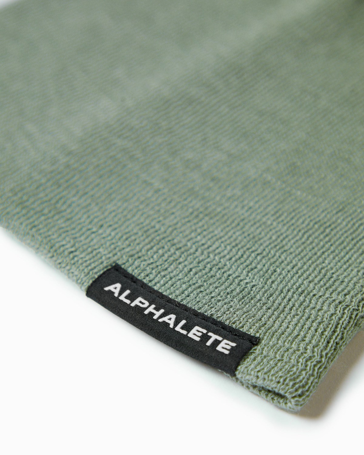 Alphalete Bavlněné Knit Beanie Sage | 03814RHEF