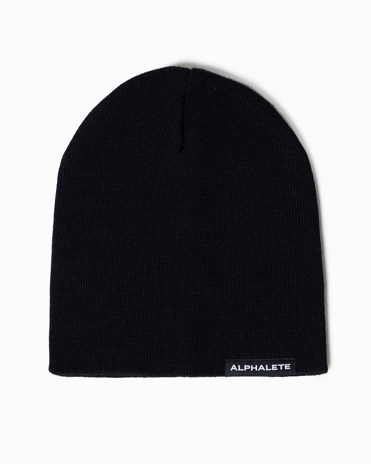 Alphalete Bavlněné Knit Beanie Černé | 08539UHJV